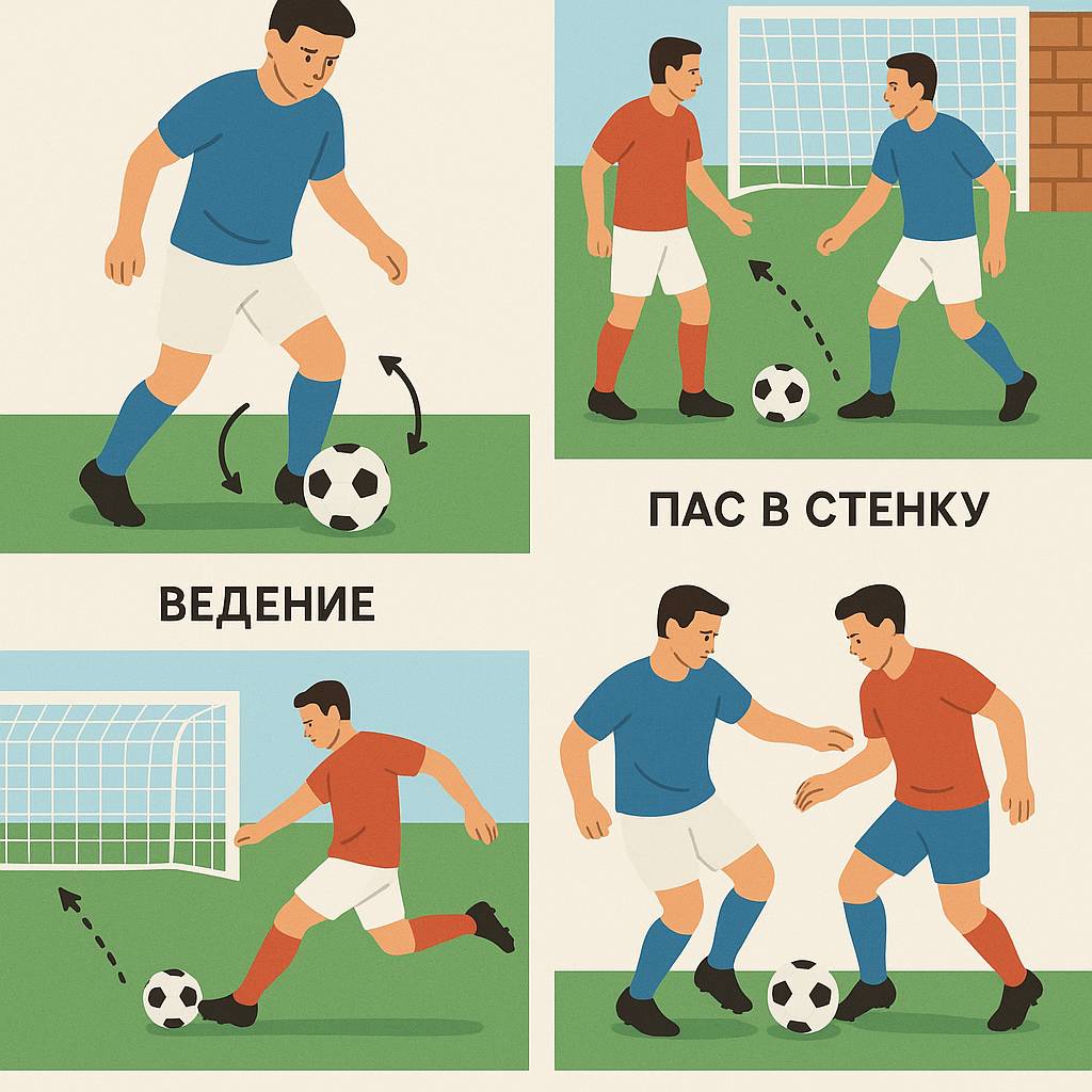 упражнения для развития навыков футбола